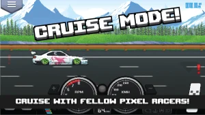 Pixel Car Racer MOD APK (Dinero Ilimitado, Desbloqueado) 4